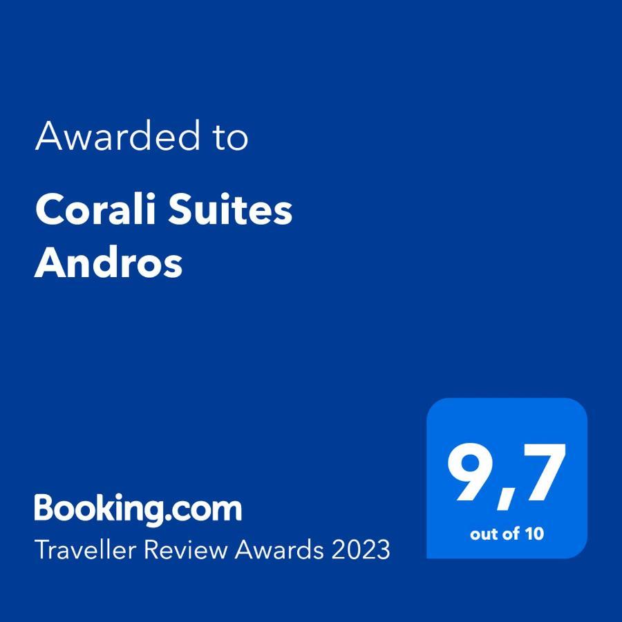 Corali Suites Andros Batsi Exterior foto